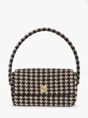 Anine bing nico houndstooth bag NWT